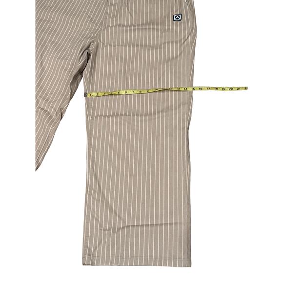NWT Forever 21 Airwalk collab Plus 3X Pinstripe tan pants 44x30 Retro 90s skater - Picture 5 of 7